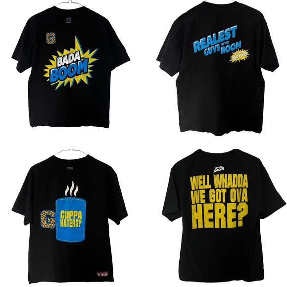 WWE Other - WWE Shirt Enzo & Big Cass Cuppa Haters Bada Boom Certified G Official Merch (M)
